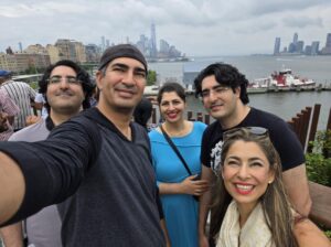 An excursion to Little Islands in Manhattan with the sibs